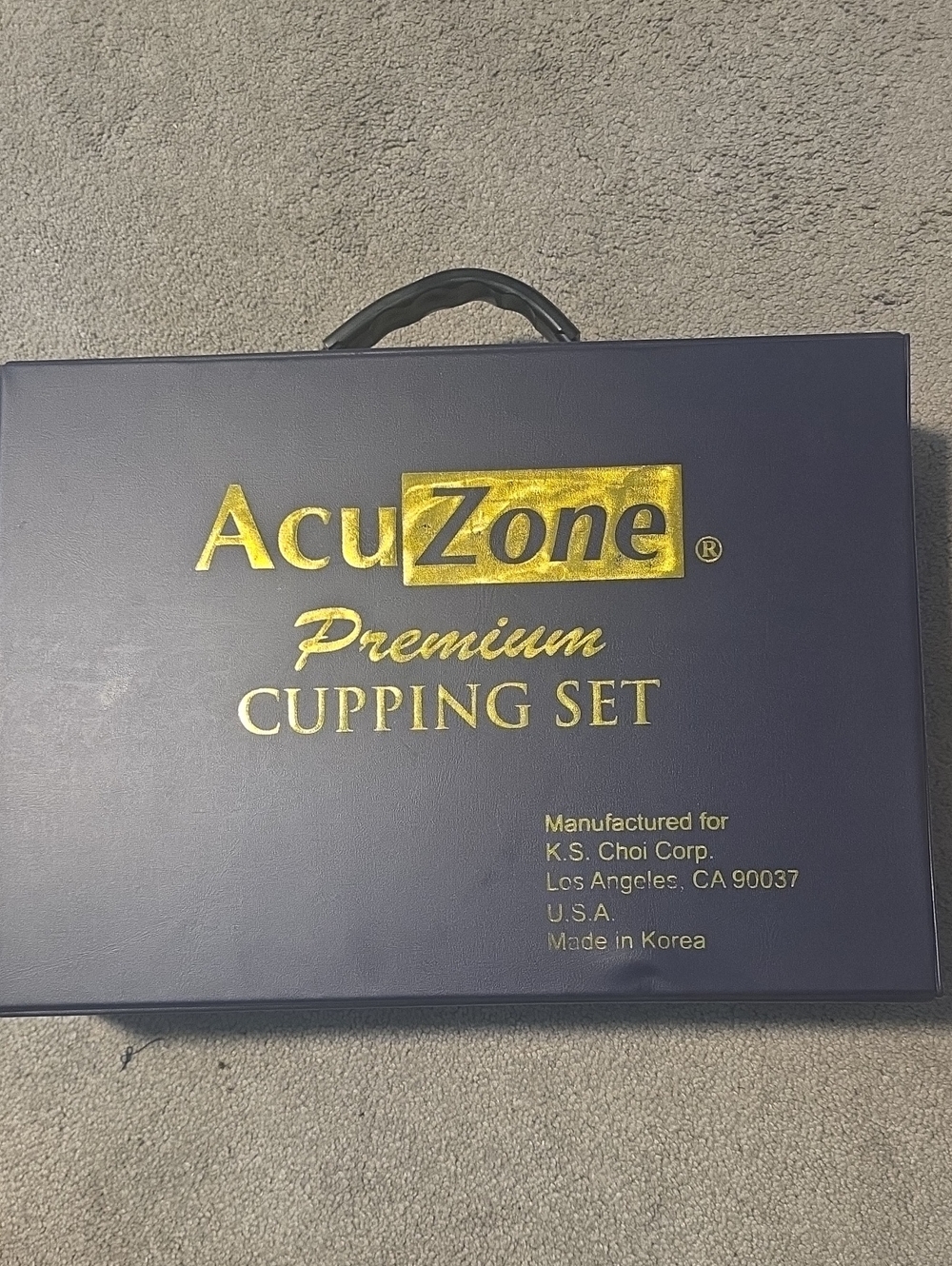 Premium Cupping Set - Navy Blue